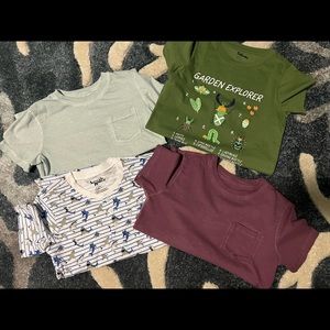 LOT OF BOY TSHIRTS (4) size 6/7 small